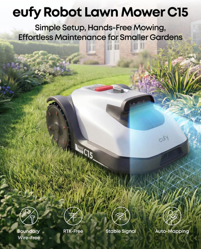 Wire free robot lawn - robot, ai