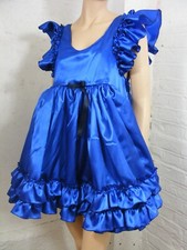 sissy ADULT baby dress satin
