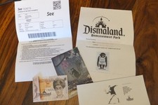 Banksy signed tenner &