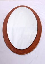 Vintage Oval Wall Mirror Large