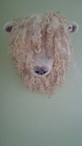 Lincon longwool felted life - felted,