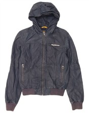Superdry Womens Hooded Leather