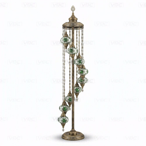 Green turkish mosaic - green,