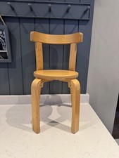 Vintage Child Chair With Back