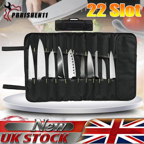 Slot chef knife roll bag - slot,