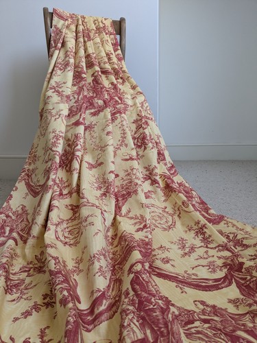 John wilman toile curtains - toile,