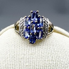 Sterling Silver 925 Tanzanite