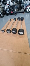 Job Lot X4 Blk Box Barbells
