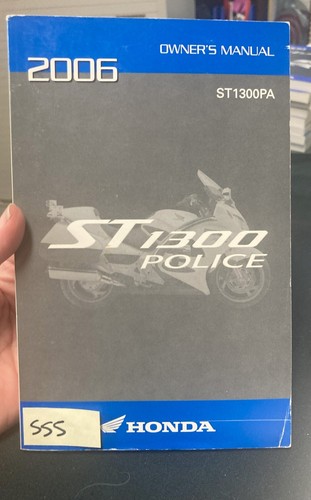 Oem honda 2006 st1300pa police - honda,