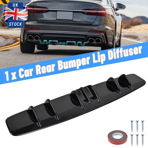 Glossy rear bumper lip - glossy,