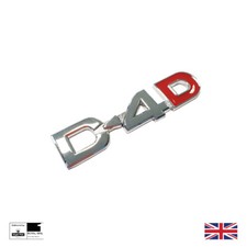 Chrome D4D Boot Badge For