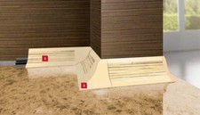 PVC Worktop Profile Edging Splashback 33mm, 2.5m Accessories – Kitchen, Bathroom