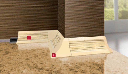 Pvc worktop profile edging - pvc,