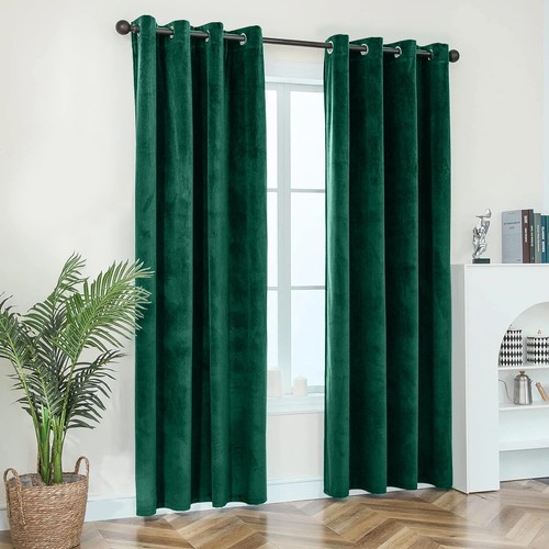 Heavy thick velvet - thick, curtains