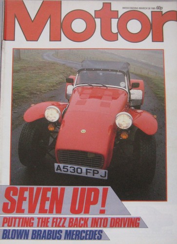Motor magazine march 1985 - motor, 30