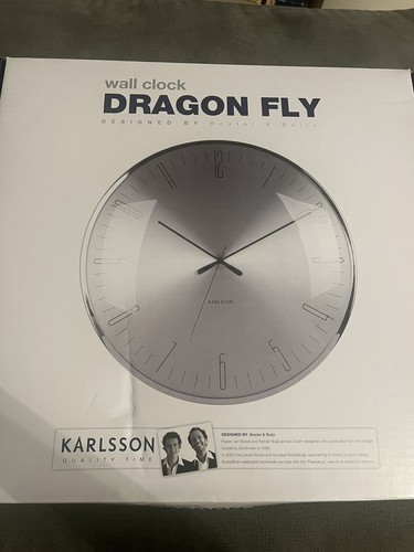 Karlsson silver dragon fly - dragon,