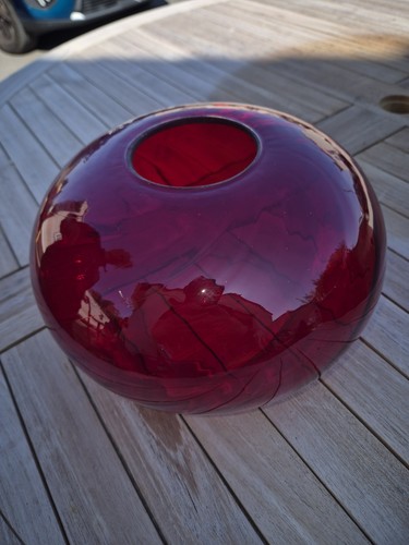 Antique oil lamp shade - oil,