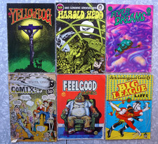 Underground Comic Lot 1970 Corben Rand Holmes 6 Issues