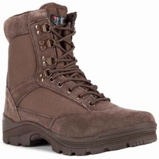 Mil-Tec Brown Tactical Boots