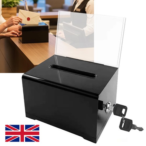 Wide donation ballot - donation, box