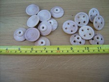10x Wooden toy steering wheels . Wooden wheels. 32mm 1 1/4", 2 different styles