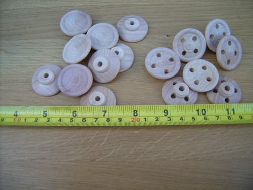 10x wooden toy steering - 10x,