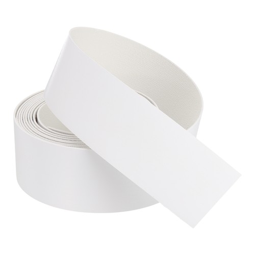 White edge banding - white,