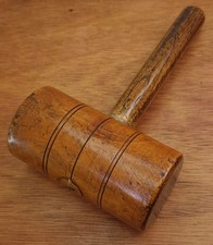 Antique Mallet Lignum Vitae