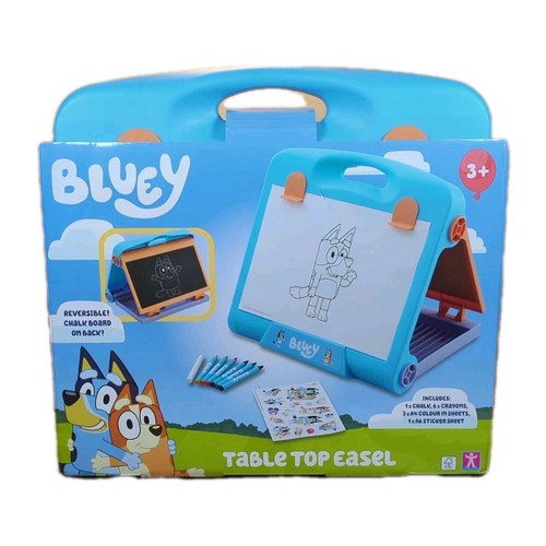 Bluey table top easel with - table,