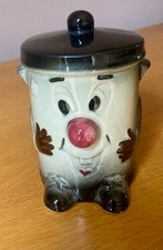 vintage dusty bin money box