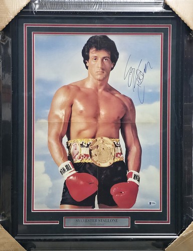 Sylvester stallone signed - sylvester,