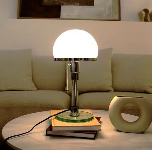 Bauhaus glass lamp mcm - mcm, guzzini
