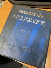 Honda Motorcycle Service Information Manual Used ? Cb50j Xl50 C50/70 Cb125t