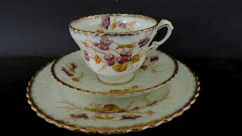 Art deco vintage china tea - vintage, set