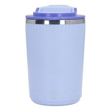 Purple Self Stirring Mug 380ml 304 Stainless Steel USB Rechargeable Portable NEW