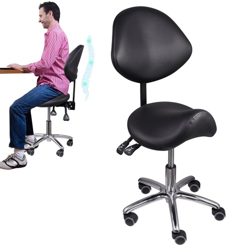 Ergonomic saddle stool - saddle,
