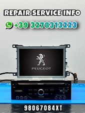 98067084XT PSA RNEG 2 RT6 NAVIGATOR RADIO REPAIR WITH 1 YEAR WARRANTY