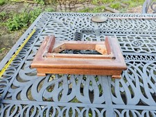 Clock base mantle bracket or