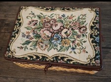 Vintage Sewing Basket with