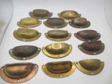 Vintage Brass Drawer Cup