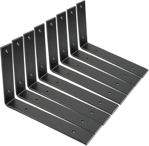 Shelf brackets inch wall - 10, l