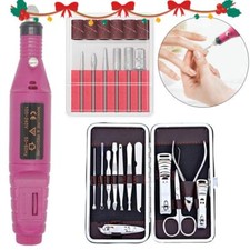 Professional Portable Electric Nail Drill Acrylic Nail Kit Gel Remover Nail Tool