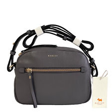 RADLEY Handbag Grey Leather