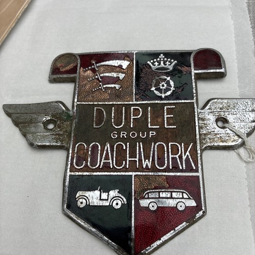 Vintage enamel bus - enamel,