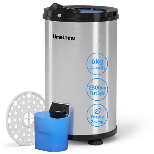 Umelome 6kg spin dryer - umelome, gravity