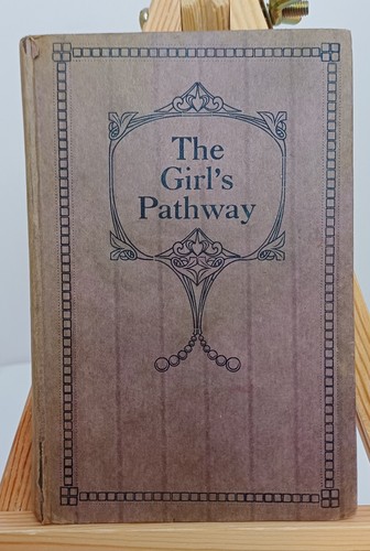 Antique book the girl - book,