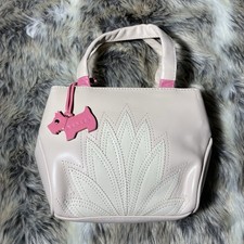 Radley mini grab bag in pale pink, Vintage 2005