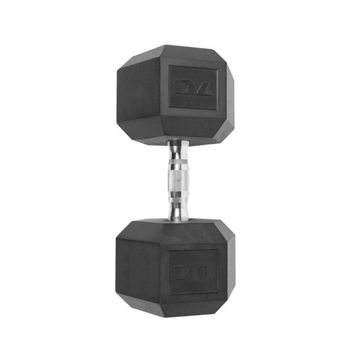 Cap barbell 70lb coated hex - cap,
