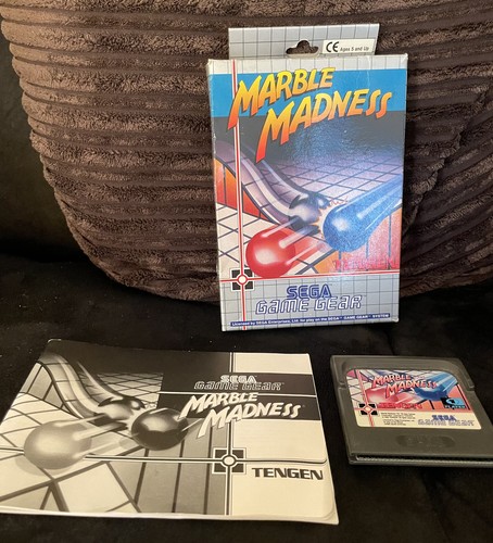 Marble madness sega - sega, game