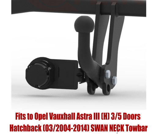 Swan neck tow bar - swan, vauxhall